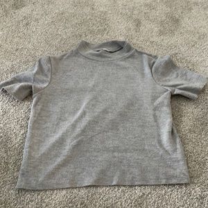 Zara Mockneck Top
